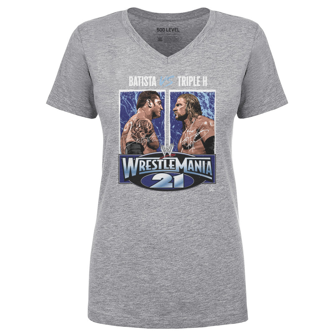 Triple H Women's V-Neck T-Shirt | 500 LEVEL