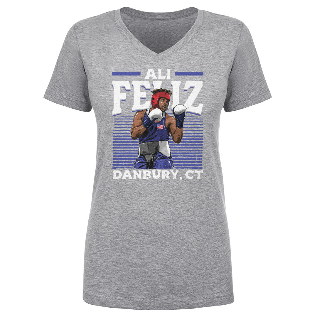 Ali Feliz Women's V-Neck T-Shirt | 500 LEVEL