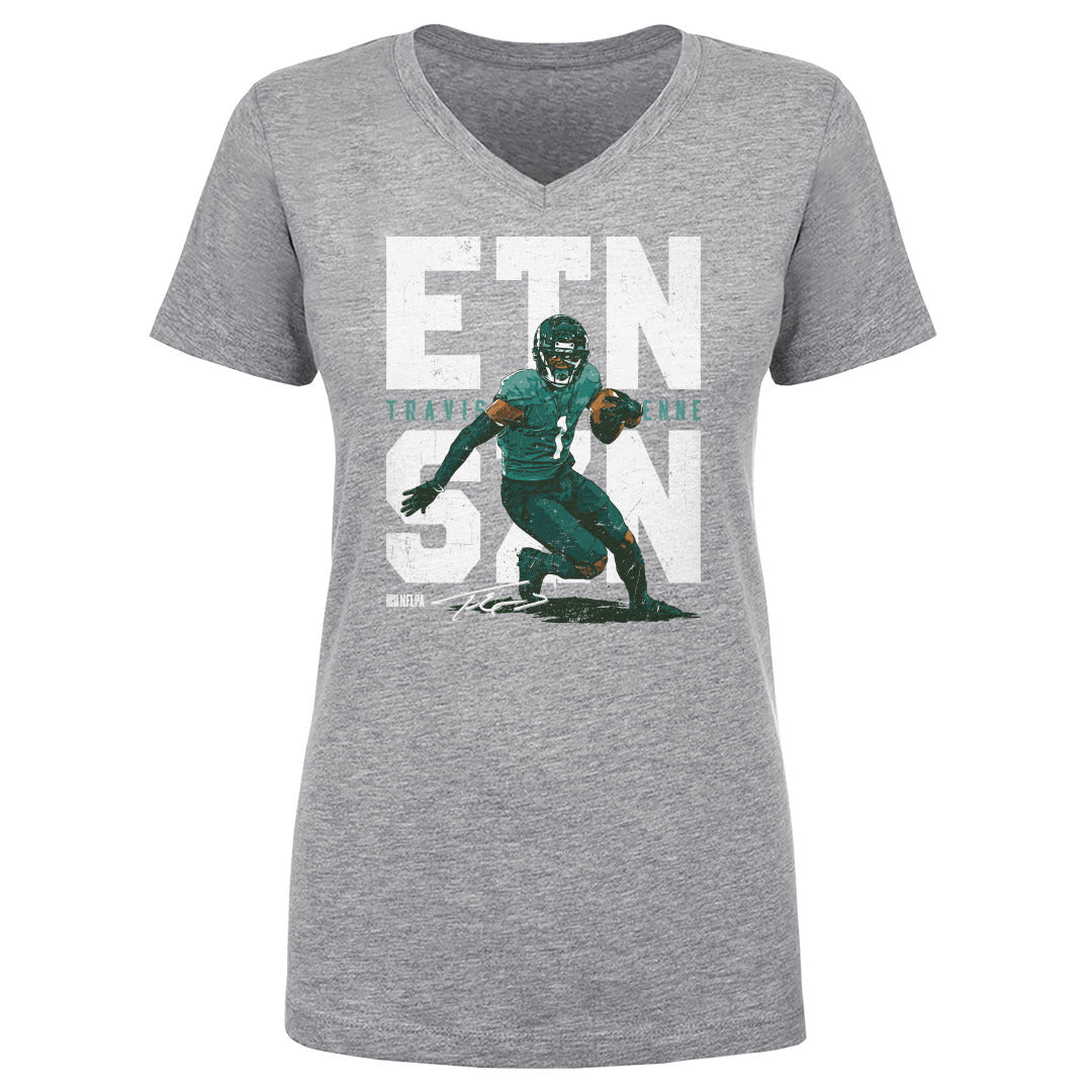 Travis Etienne Women's V-Neck T-Shirt | 500 LEVEL