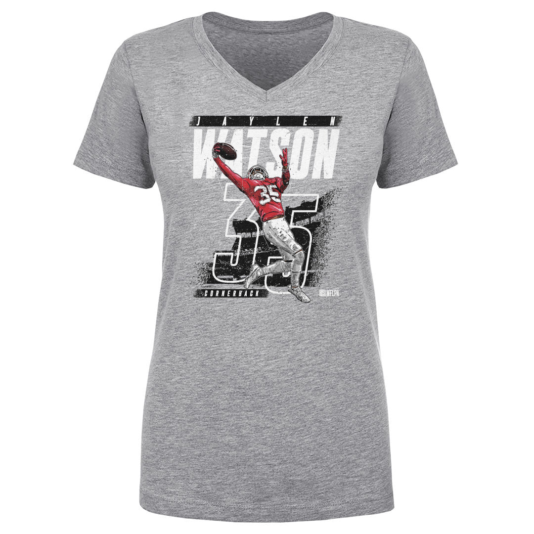 Jaylen Watson Women's V-Neck T-Shirt | 500 LEVEL