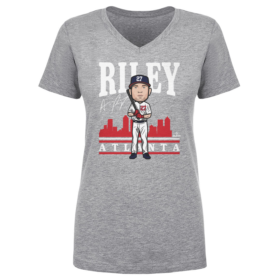Austin Riley Women's V-Neck T-Shirt | 500 LEVEL
