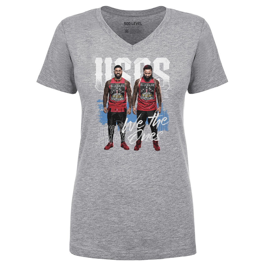 The Usos Women's V-Neck T-Shirt | 500 LEVEL