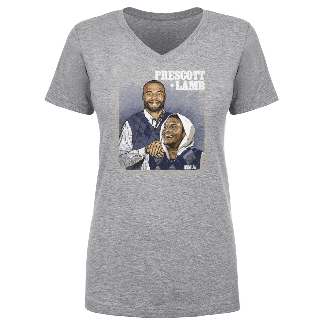 Dak Prescott Women's V-Neck T-Shirt | 500 LEVEL