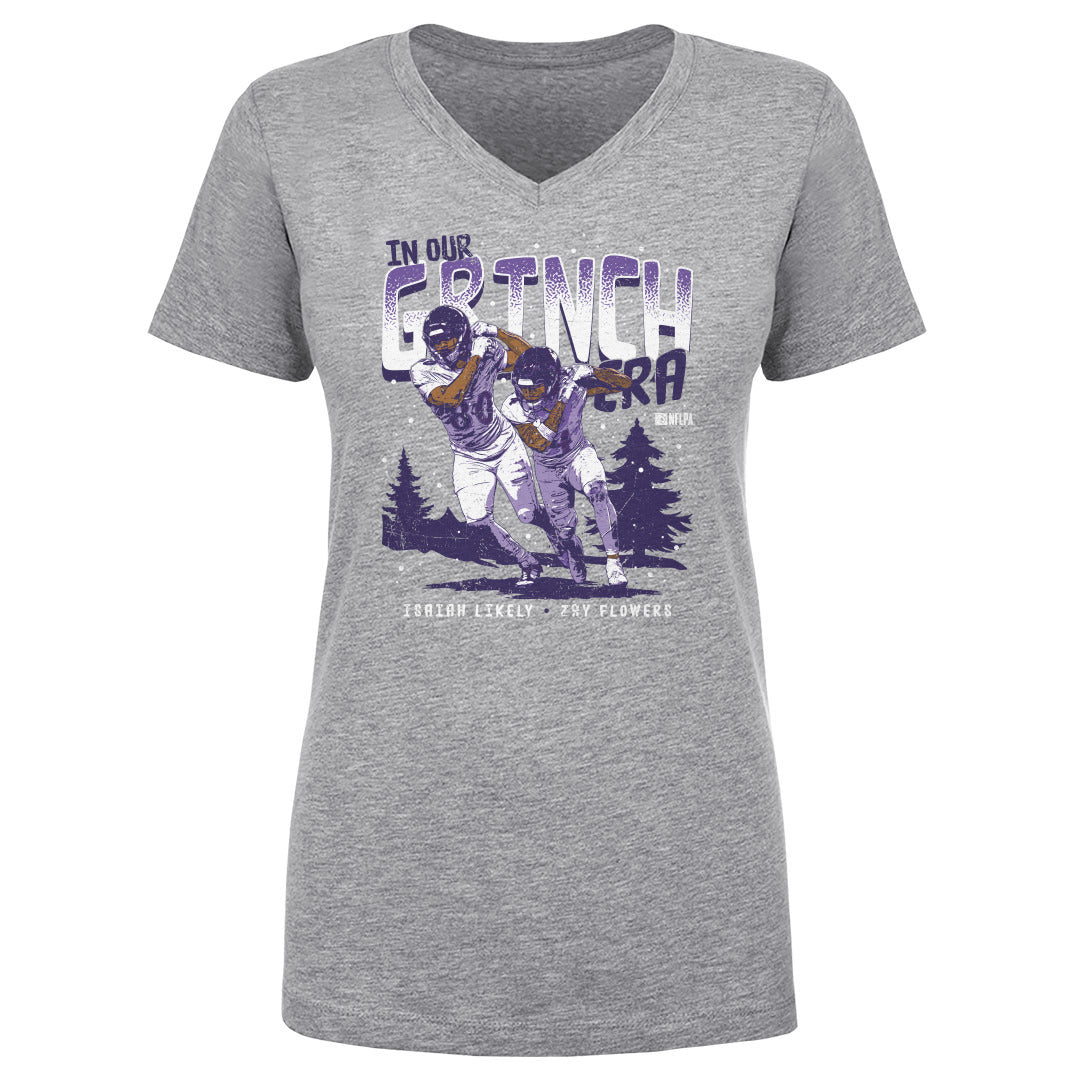 Zay Flowers Women's V-Neck T-Shirt | 500 LEVEL