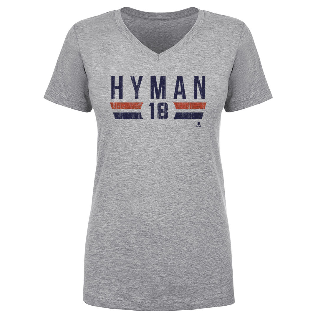 Zach Hyman Women's V-Neck T-Shirt | 500 LEVEL