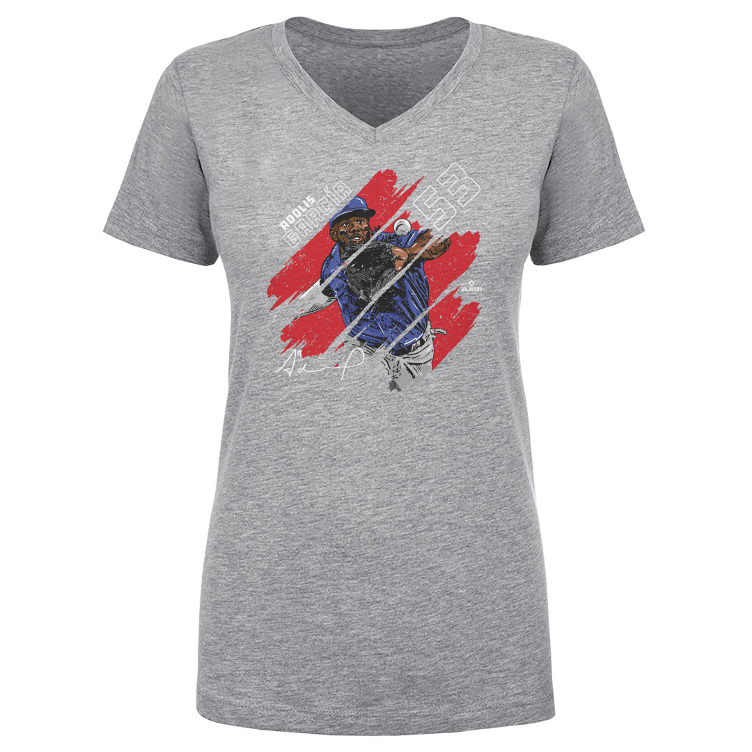 Adolis Garcia Women's V-Neck T-Shirt | 500 LEVEL