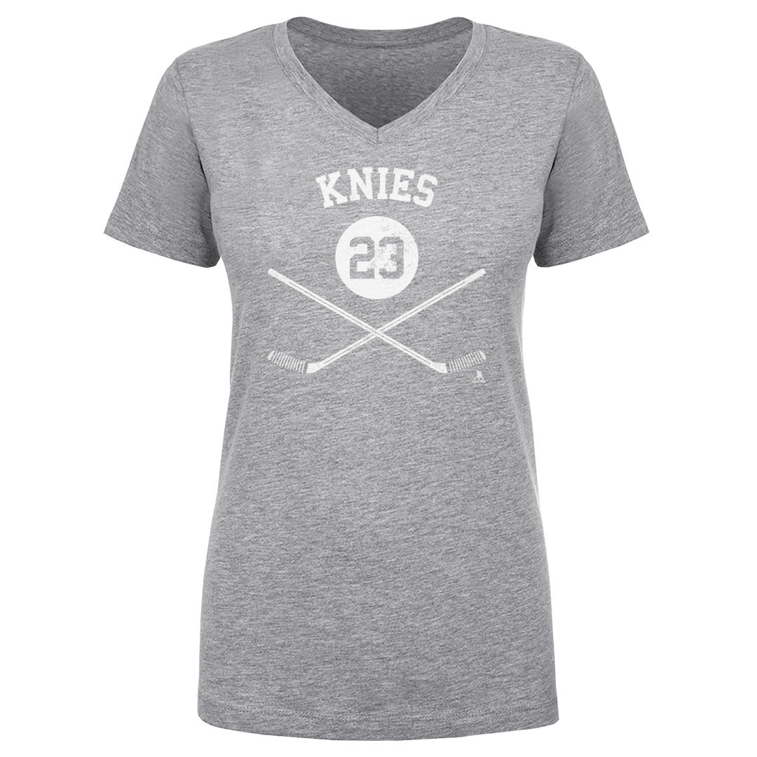 Matthew Knies Women's V-Neck T-Shirt | 500 LEVEL