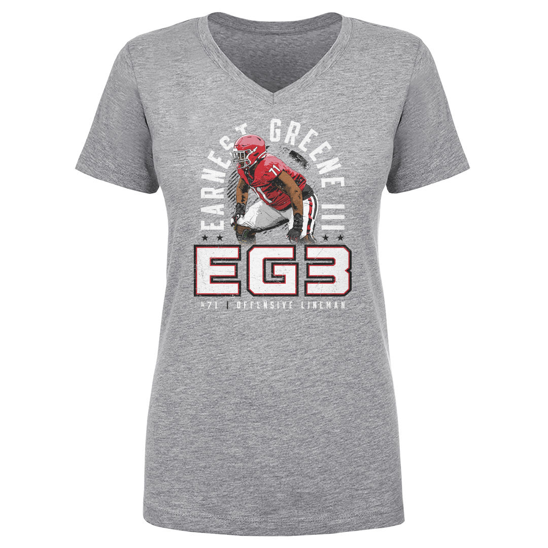 Earnest Greene III Women's V-Neck T-Shirt | 500 LEVEL