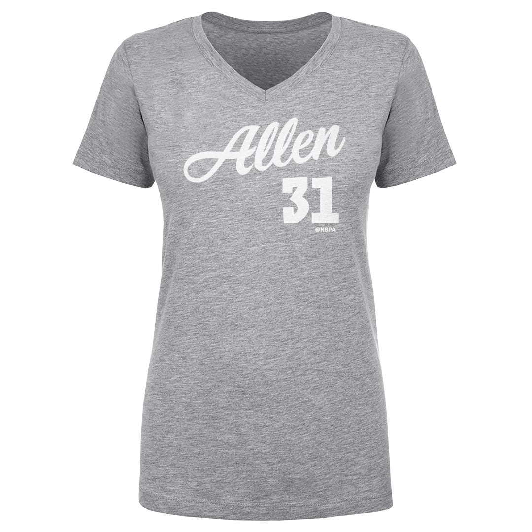 Jarrett Allen Women's V-Neck T-Shirt | 500 LEVEL