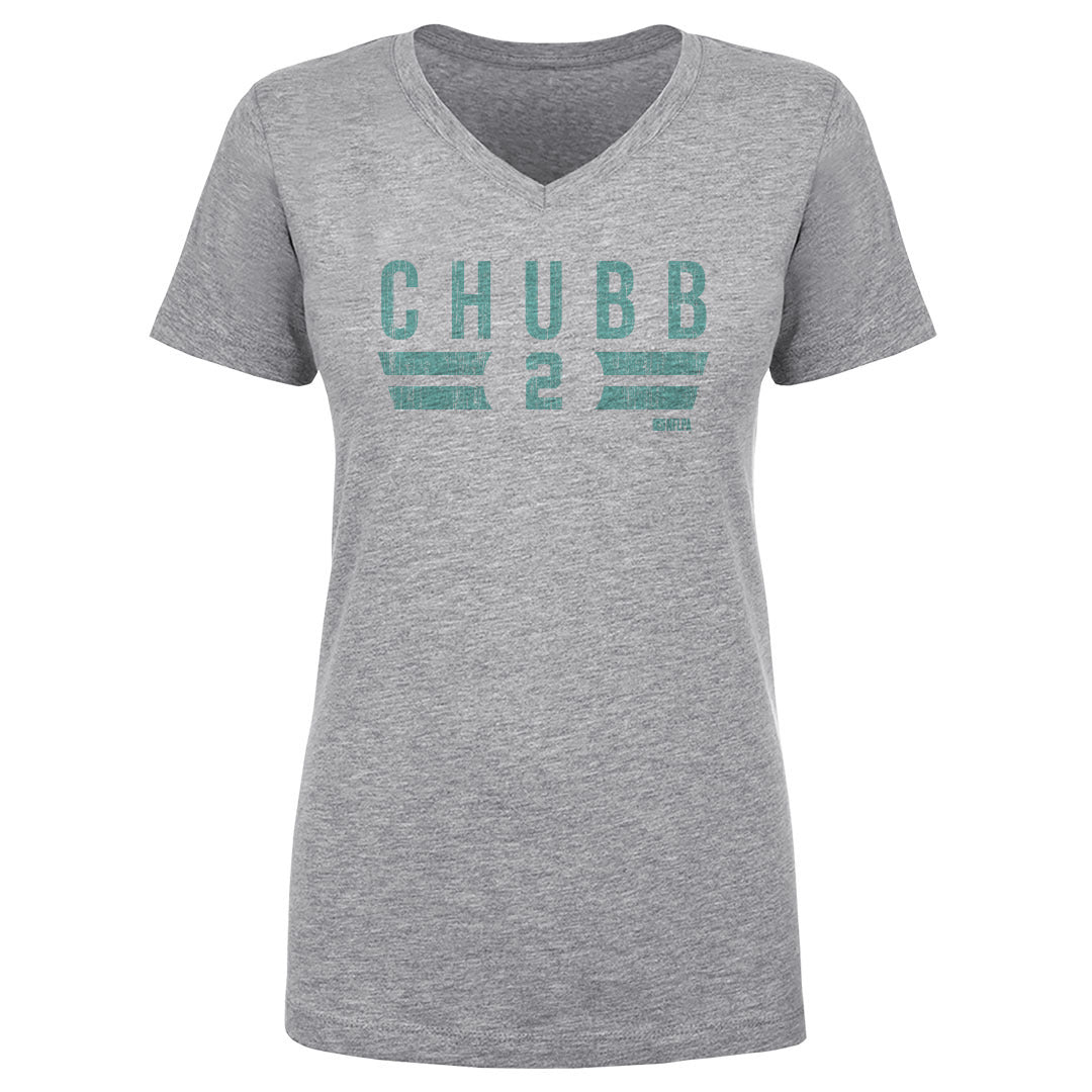 Bradley Chubb Women's V-Neck T-Shirt | 500 LEVEL