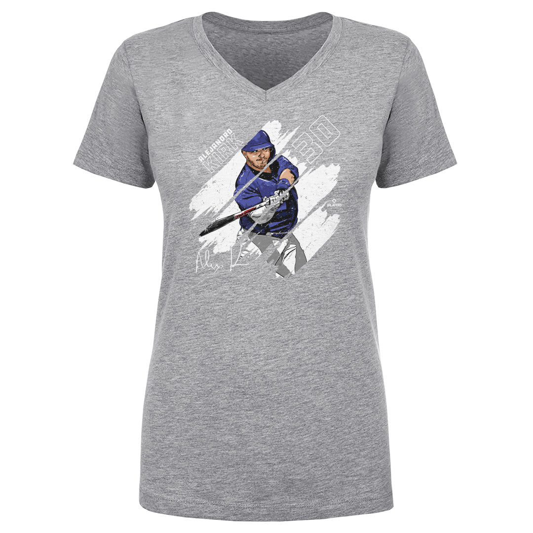 Alejandro Kirk Women's V-Neck T-Shirt | 500 LEVEL