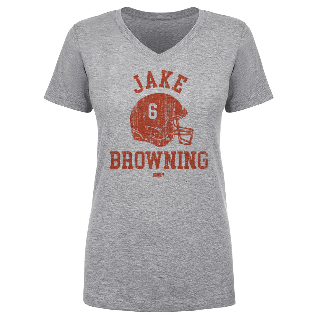 Jake Browning Women's V-Neck T-Shirt | 500 LEVEL