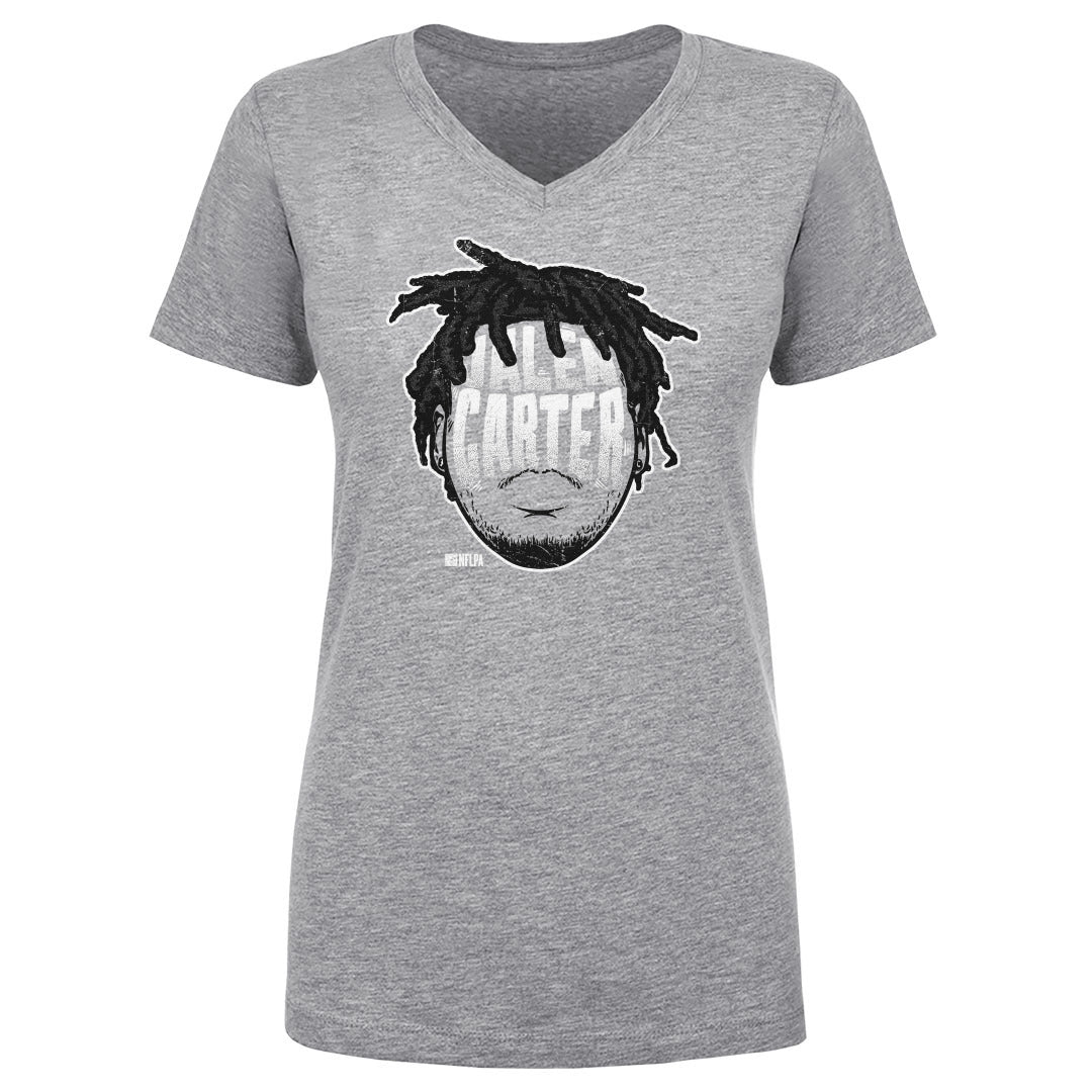 Jalen Carter Women's V-Neck T-Shirt | 500 LEVEL