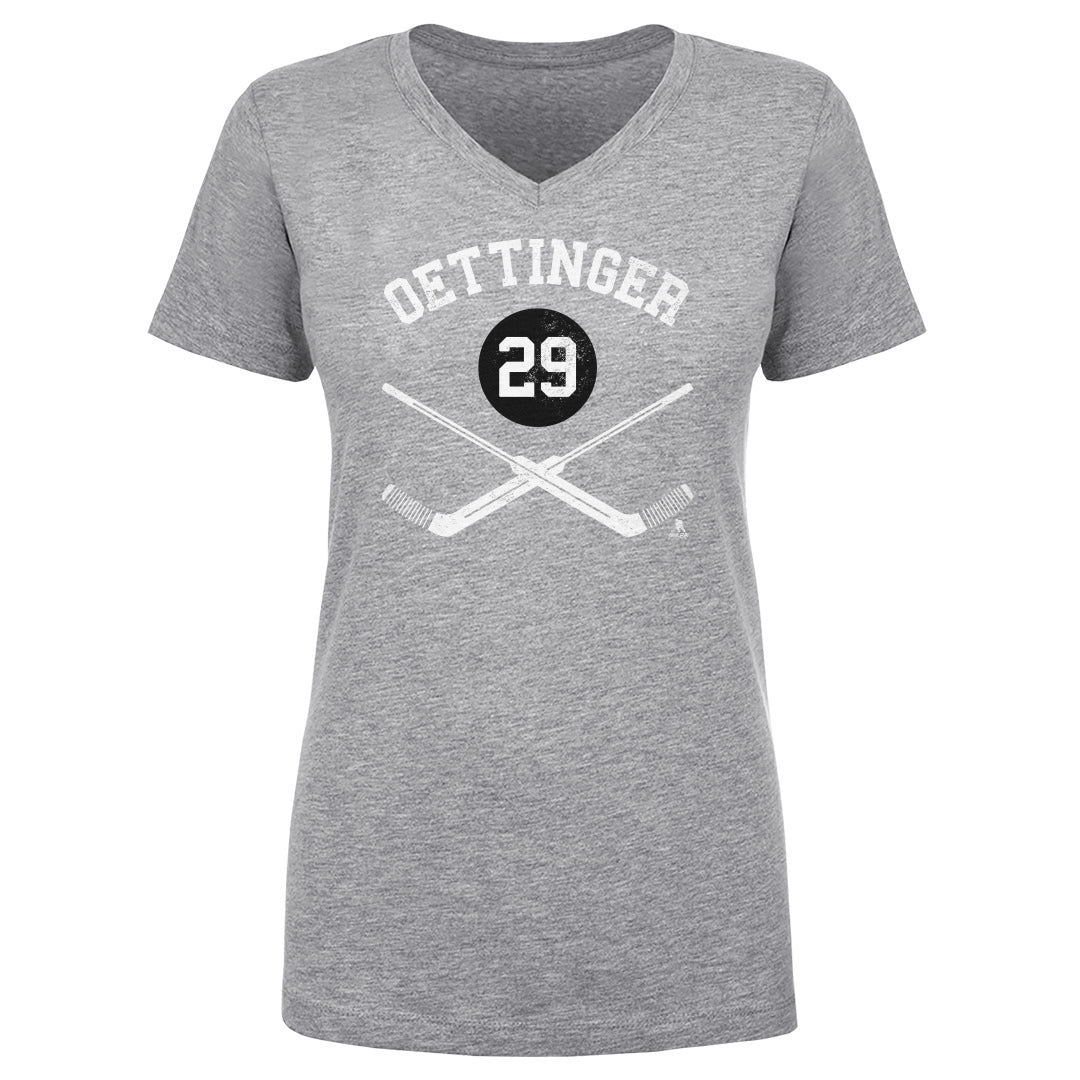 Jake Oettinger Women's V-Neck T-Shirt | 500 LEVEL