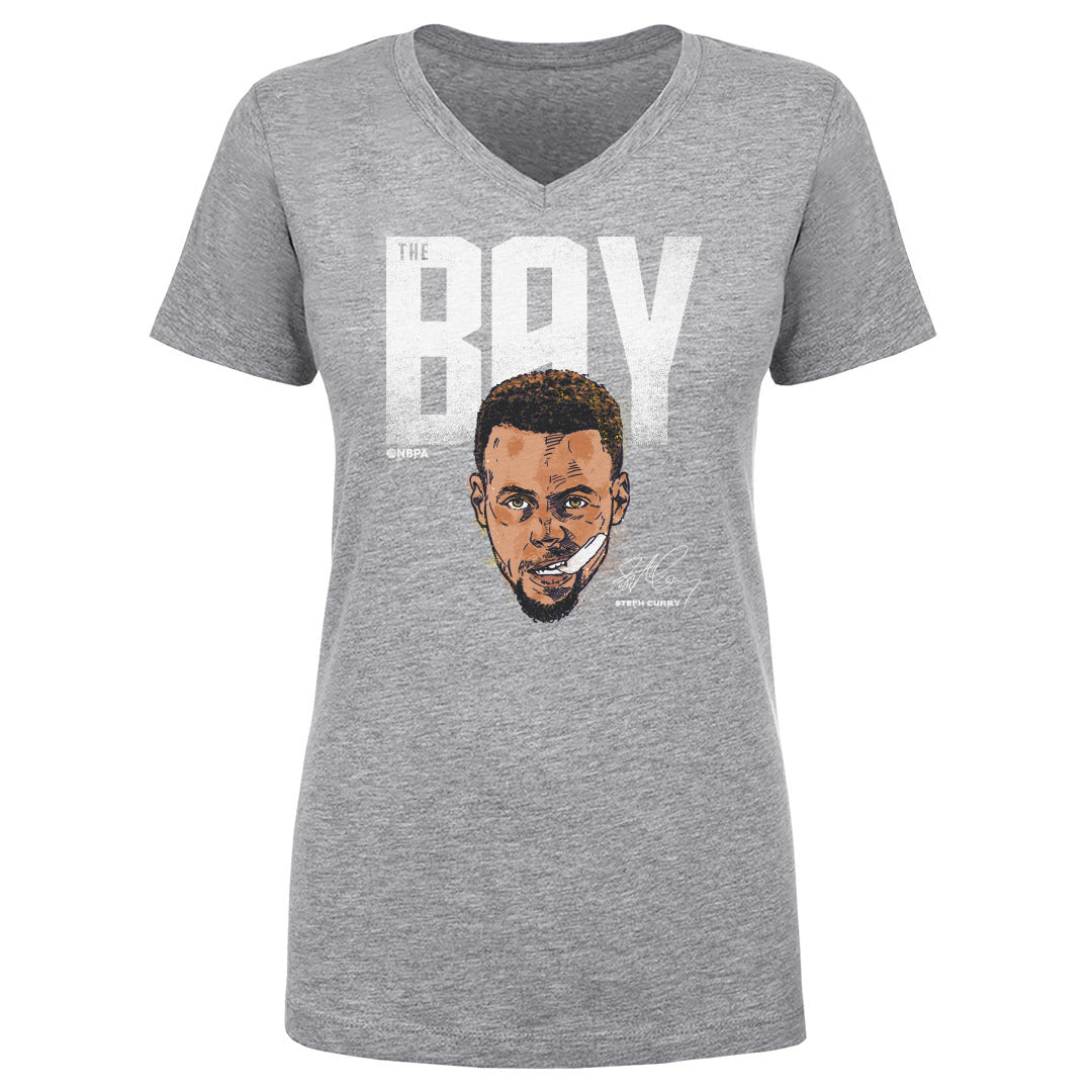 Steph Curry Women's V-Neck T-Shirt | 500 LEVEL