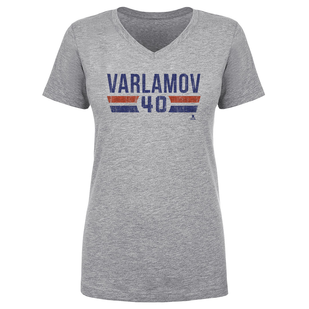 Semyon Varlamov Women's V-Neck T-Shirt | 500 LEVEL