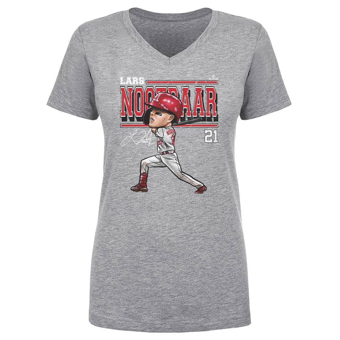 Lars Nootbaar Women's V-Neck T-Shirt | 500 LEVEL