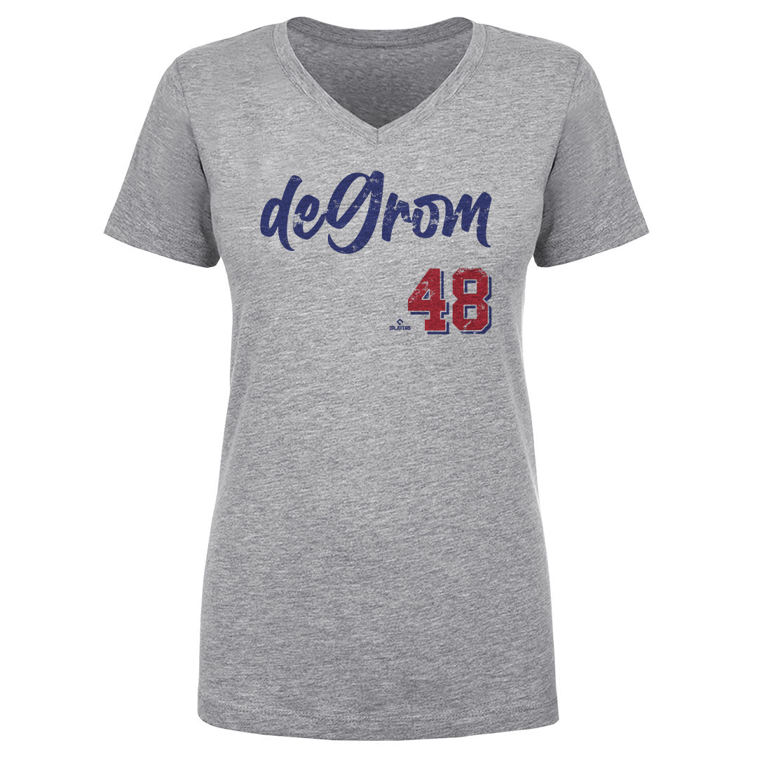 Jacob deGrom Women's V-Neck T-Shirt | 500 LEVEL