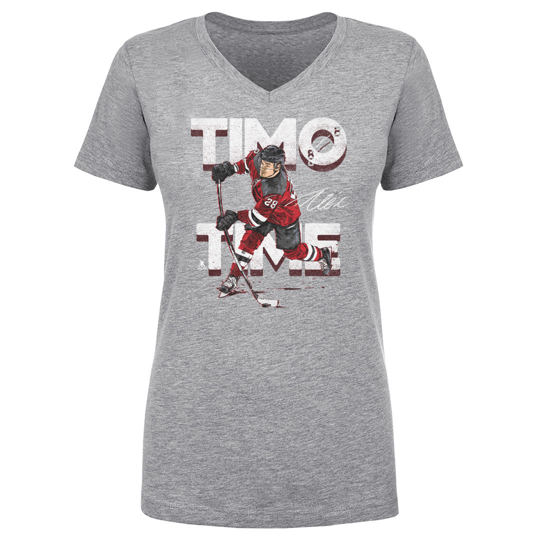 Timo Meier Women's V-Neck T-Shirt | 500 LEVEL