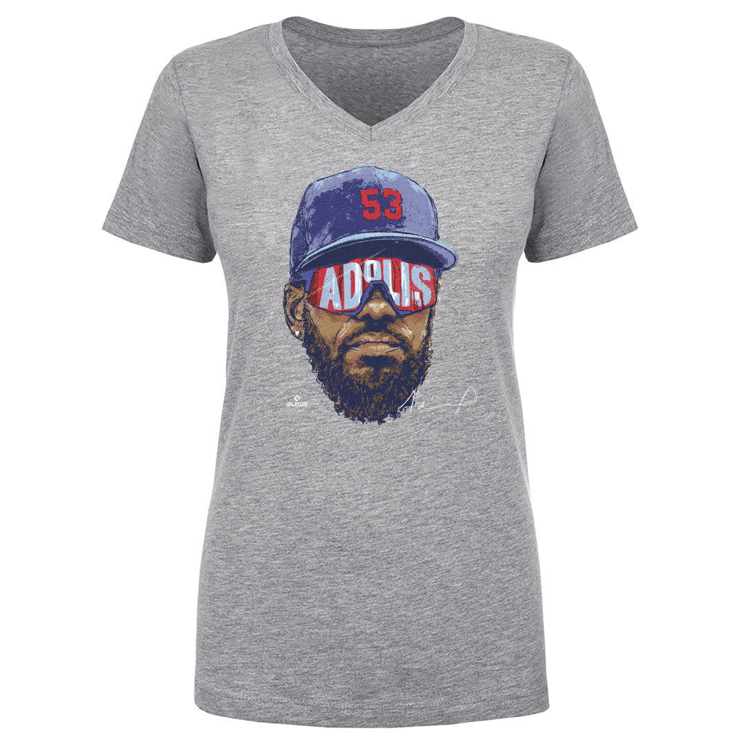 Adolis Garcia Women's V-Neck T-Shirt | 500 LEVEL