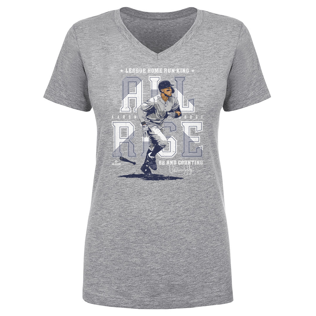 Aaron Judge Women's V-Neck T-Shirt | 500 LEVEL