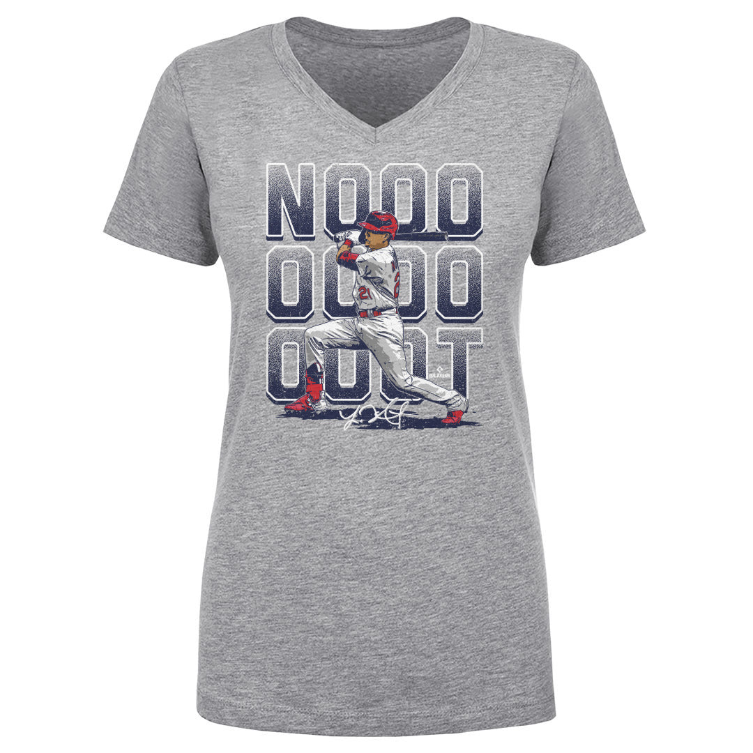 Lars Nootbaar Women's V-Neck T-Shirt | 500 LEVEL