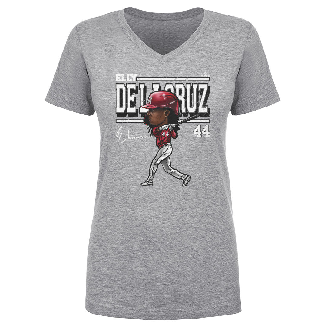 Elly De La Cruz Women's V-Neck T-Shirt | 500 LEVEL