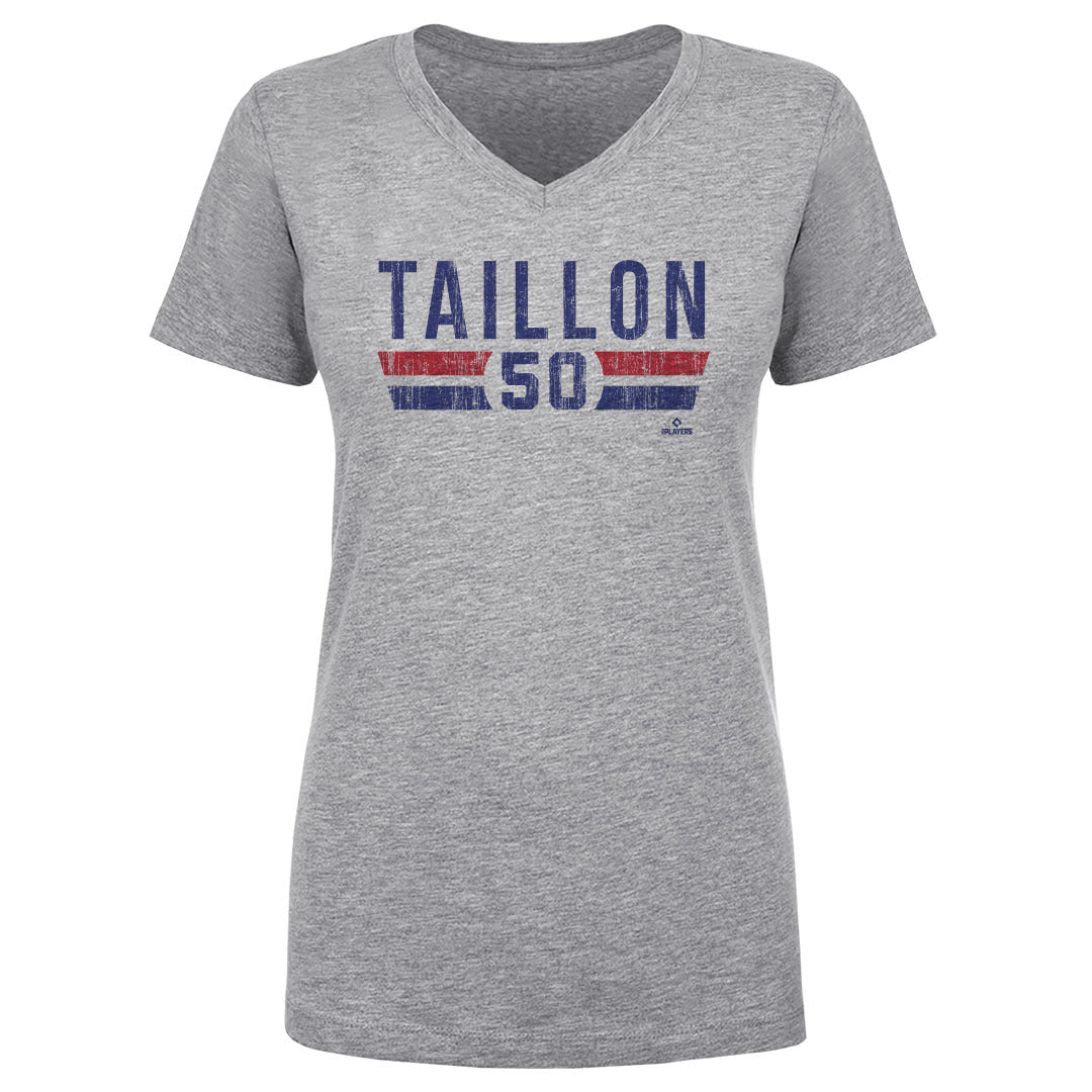 Jameson Taillon Women's V-Neck T-Shirt | 500 LEVEL