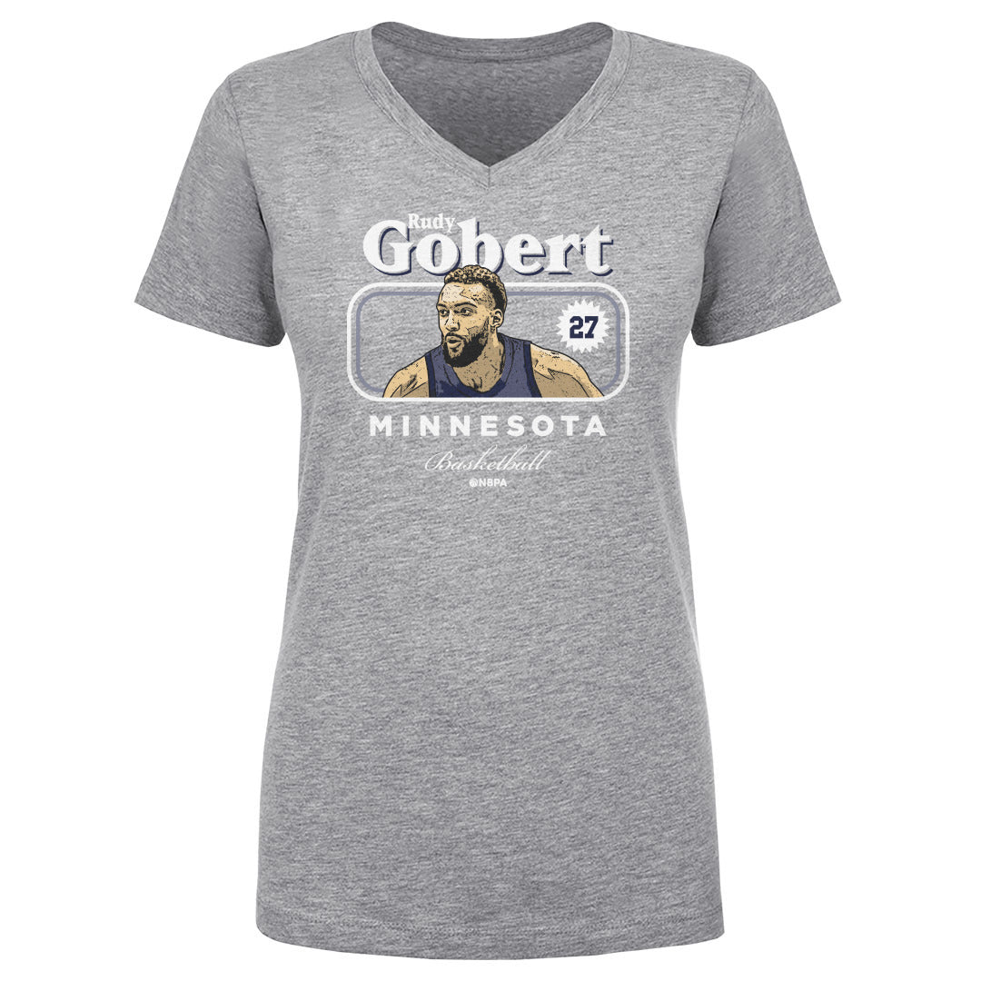 Rudy Gobert Women's V-Neck T-Shirt | 500 LEVEL