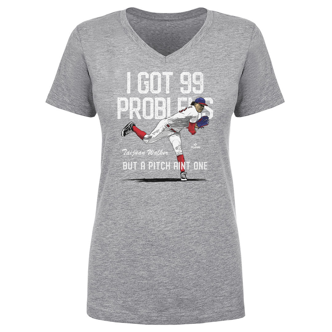 Taijuan Walker Women's V-Neck T-Shirt | 500 LEVEL