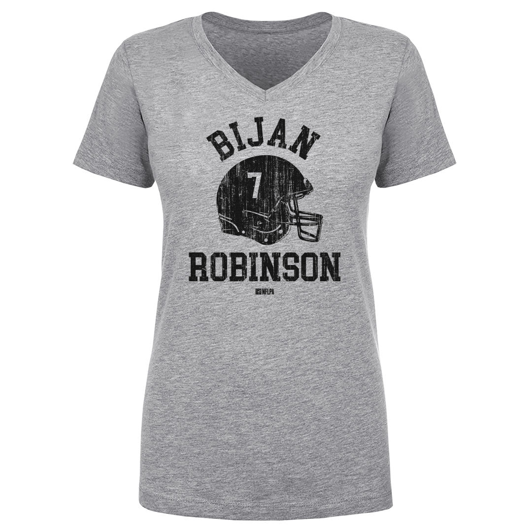 Bijan Robinson Women's V-Neck T-Shirt | 500 LEVEL
