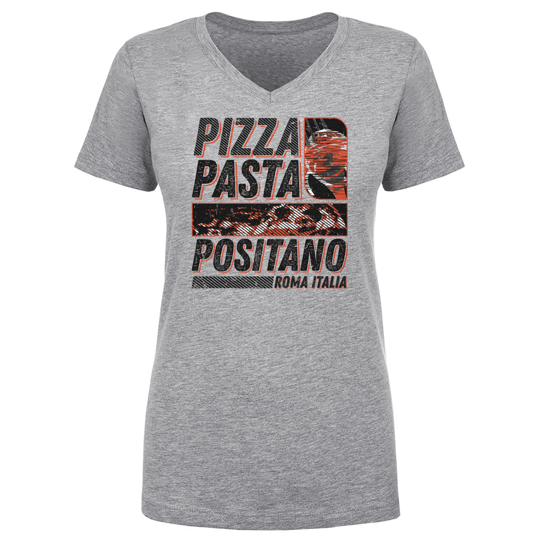 Italy Women's V-Neck T-Shirt | 500 LEVEL