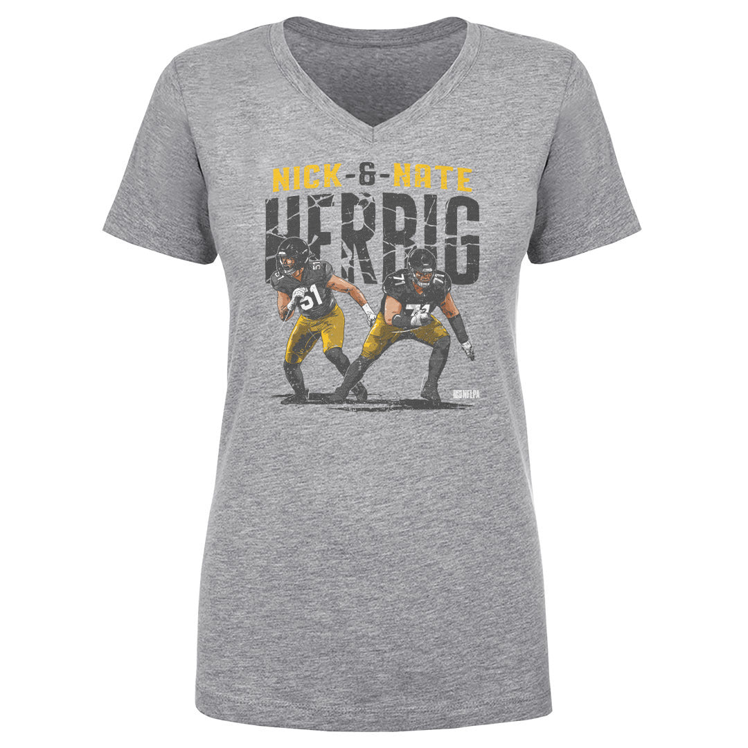 Nick Herbig Women's V-Neck T-Shirt | 500 LEVEL