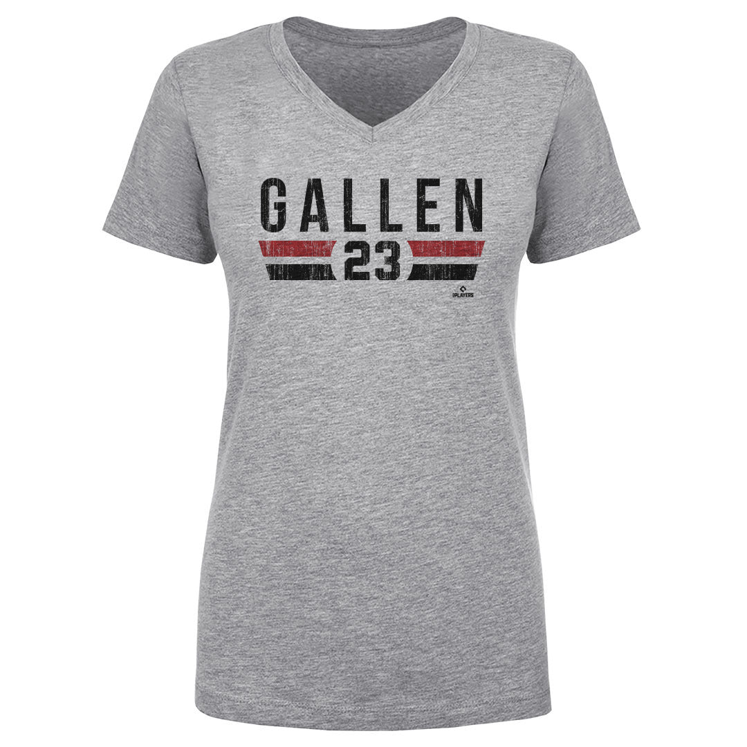Zac Gallen Women's V-Neck T-Shirt | 500 LEVEL