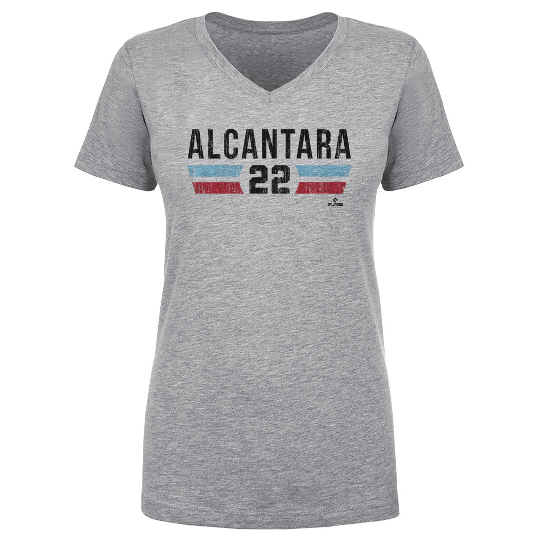Sandy Alcantara Women's V-Neck T-Shirt | 500 LEVEL