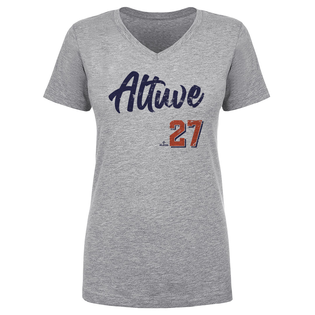 Jose Altuve Women's V-Neck T-Shirt | 500 LEVEL