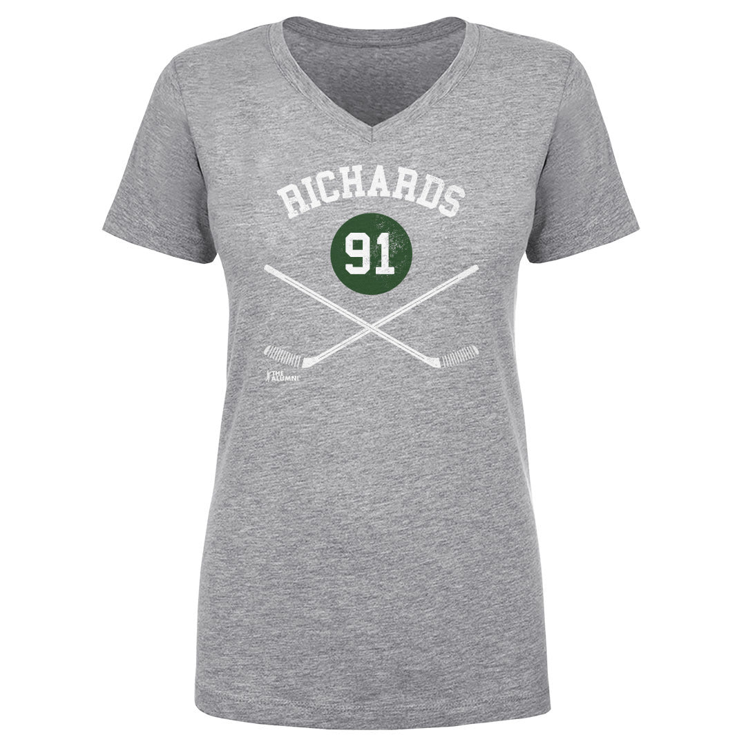 Brad Richards Women's V-Neck T-Shirt | 500 LEVEL