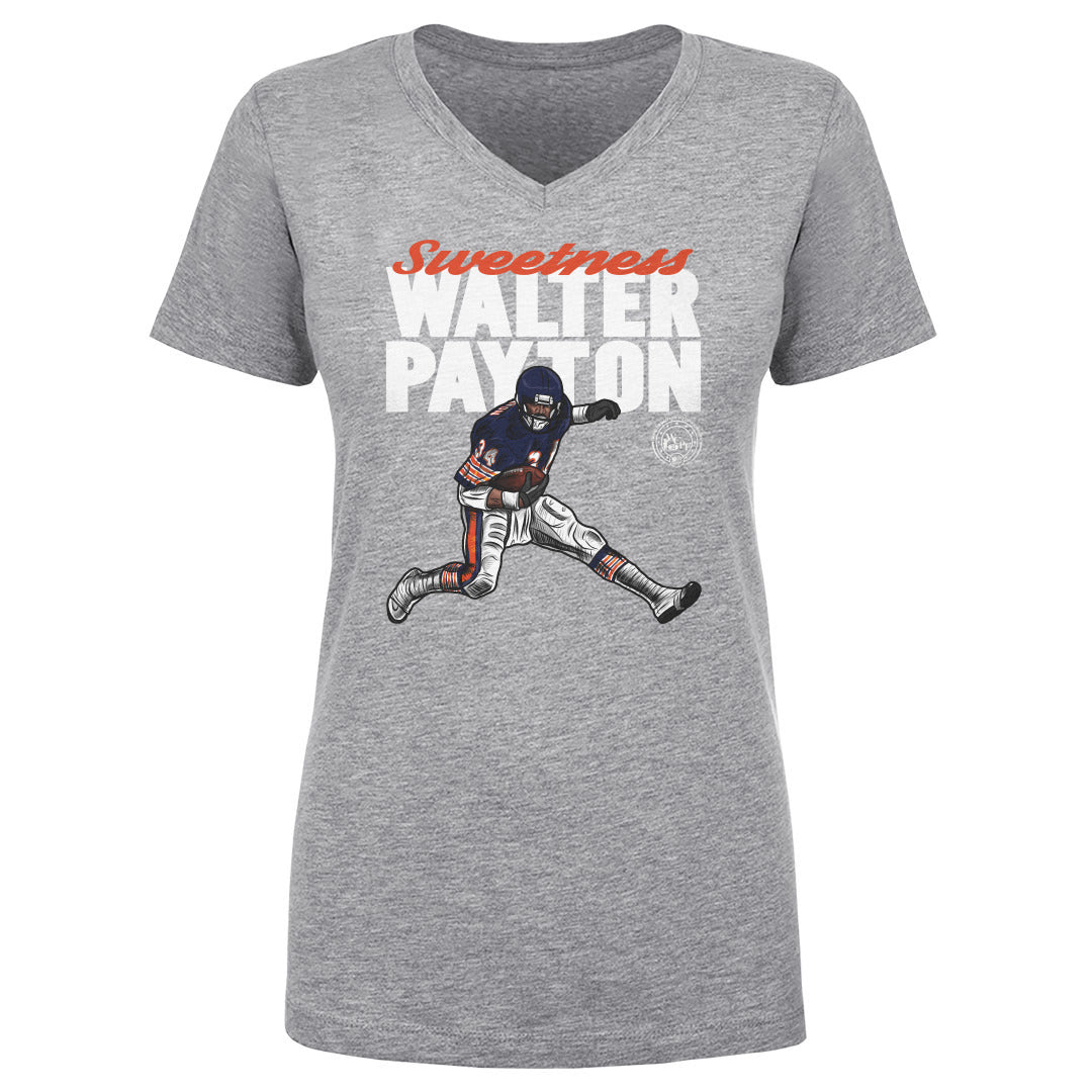 Walter Payton Women's V-Neck T-Shirt | 500 LEVEL