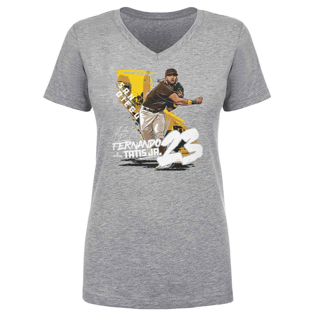 Fernando Tatis Jr. Women's V-Neck T-Shirt | 500 LEVEL