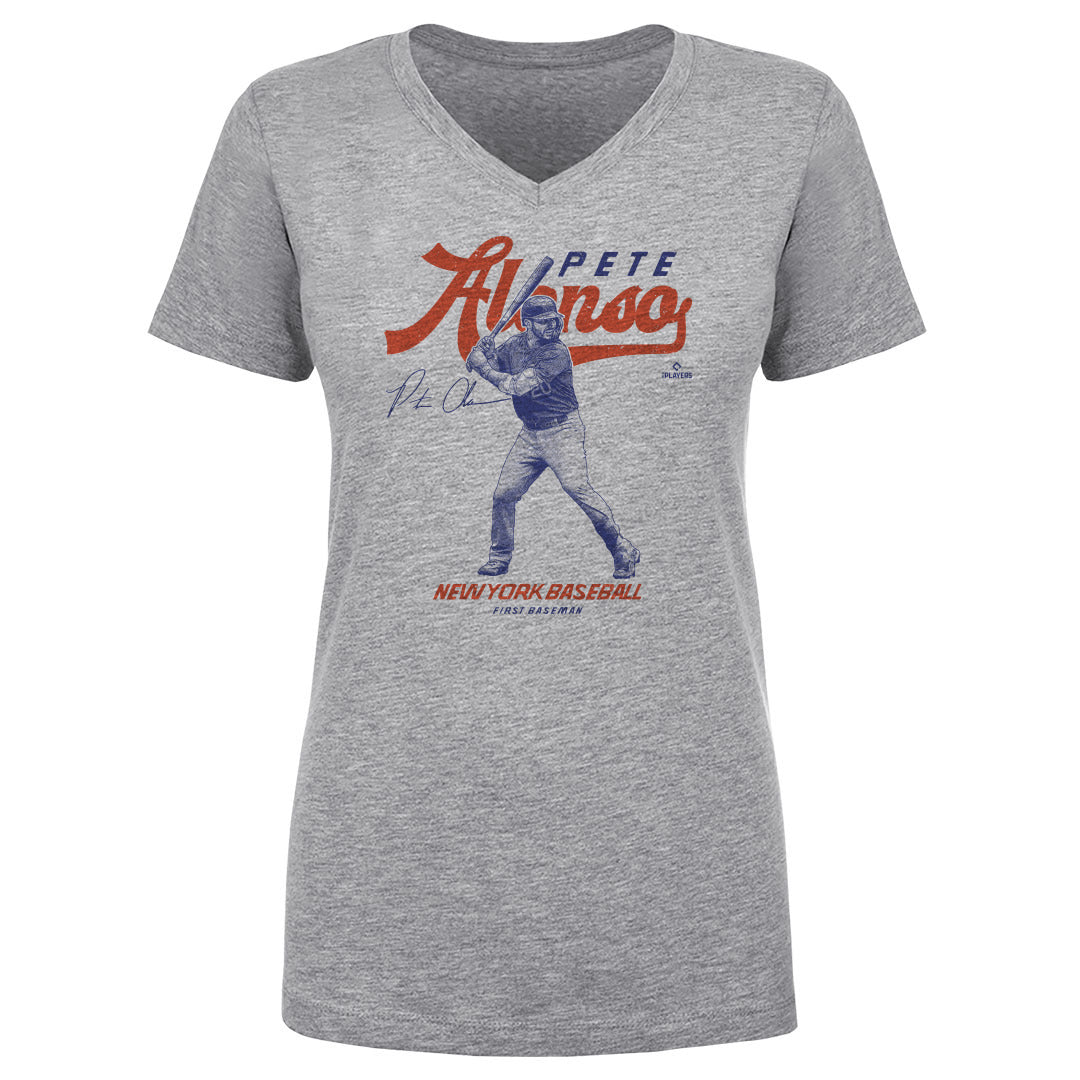 Pete Alonso Women's V-Neck T-Shirt | 500 LEVEL
