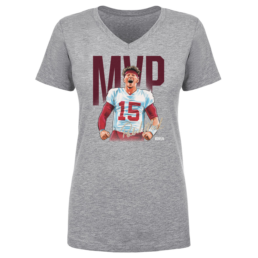 Patrick Mahomes Women's V-Neck T-Shirt | 500 LEVEL