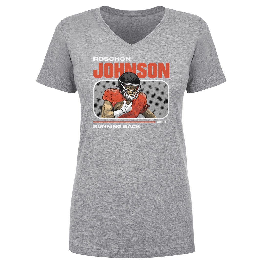 Roschon Johnson Women's V-Neck T-Shirt | 500 LEVEL