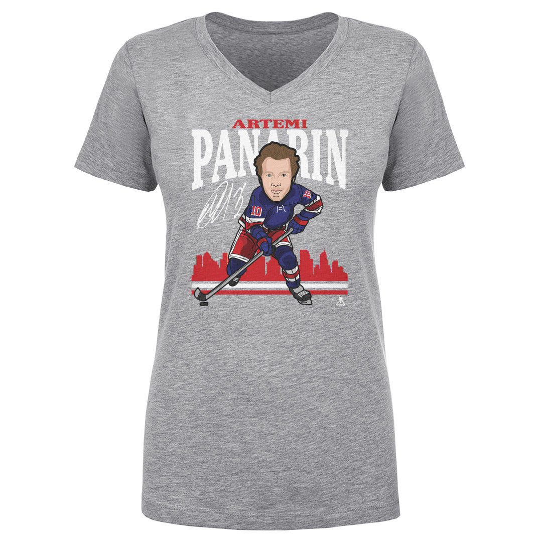 Artemi Panarin Women's V-Neck T-Shirt | 500 LEVEL