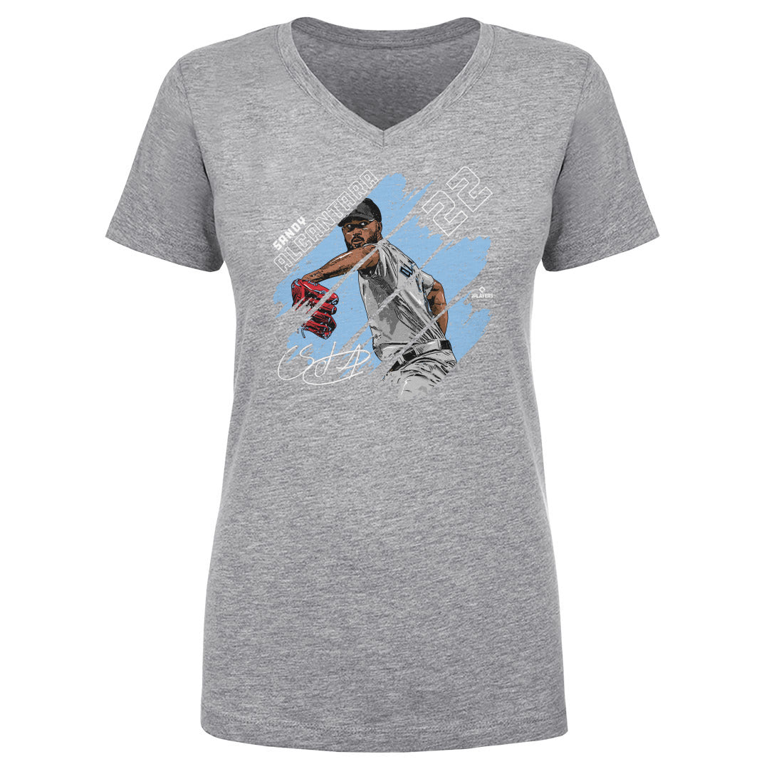 Sandy Alcantara Women's V-Neck T-Shirt | 500 LEVEL