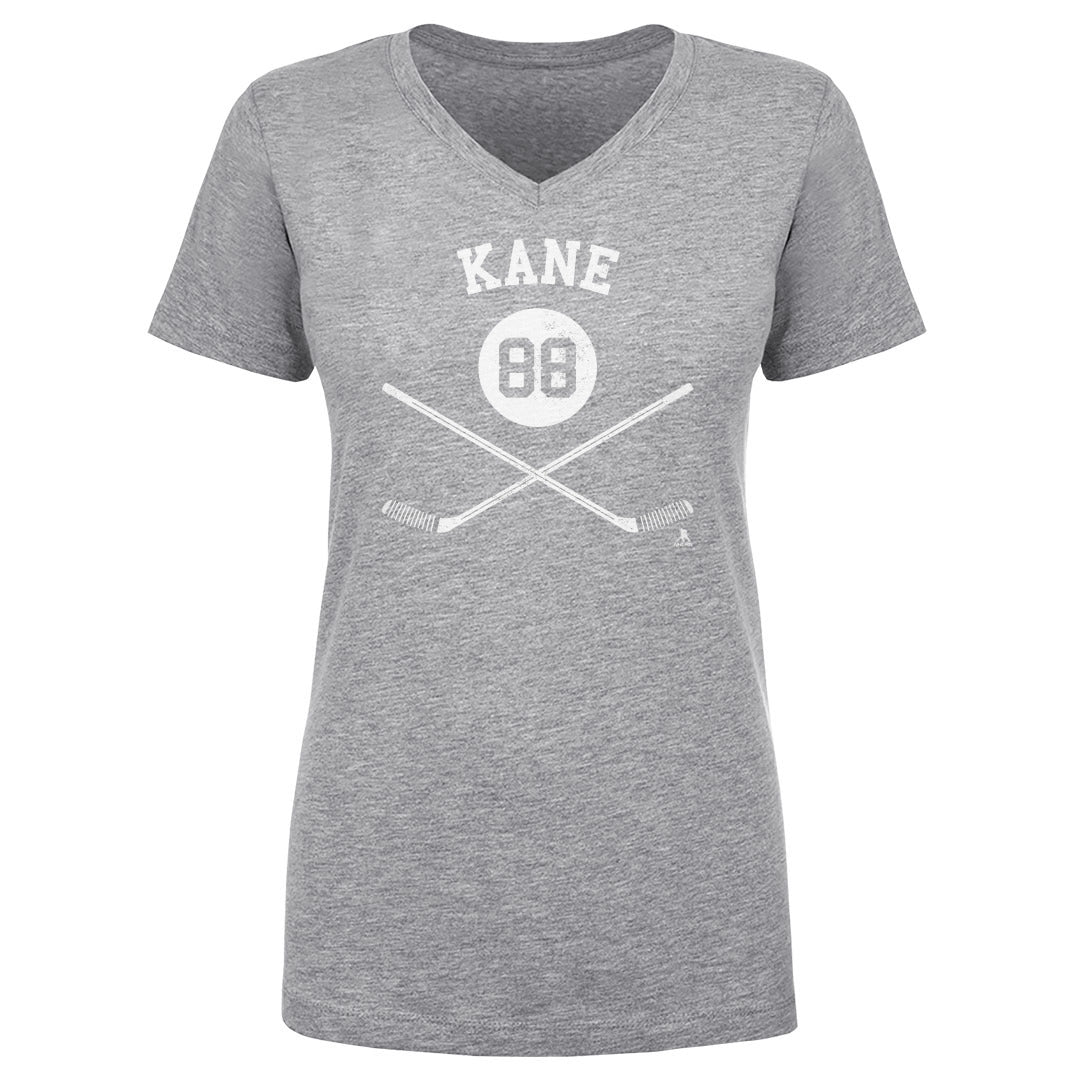Patrick Kane Women's V-Neck T-Shirt | 500 LEVEL