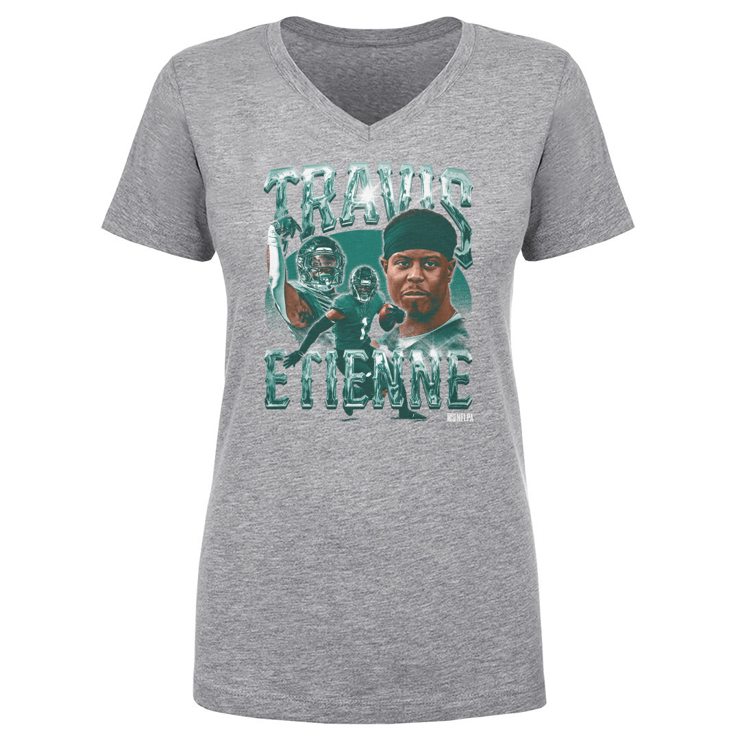 Travis Etienne Women's V-Neck T-Shirt | 500 LEVEL