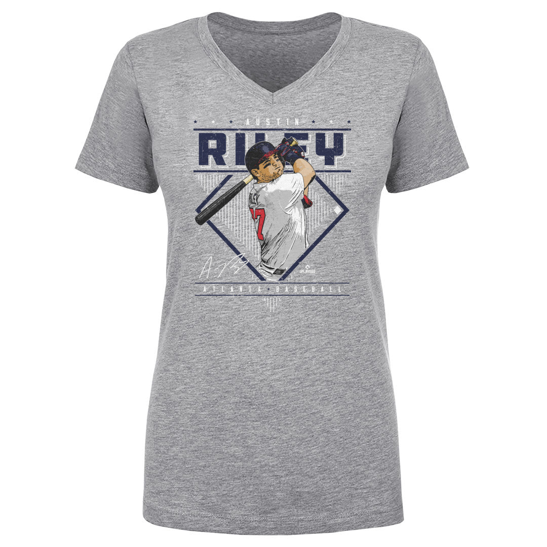 Austin Riley Women's V-Neck T-Shirt | 500 LEVEL