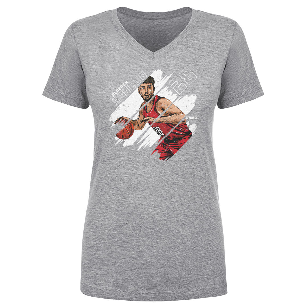 Alperen Sengun Women's V-Neck T-Shirt | 500 LEVEL