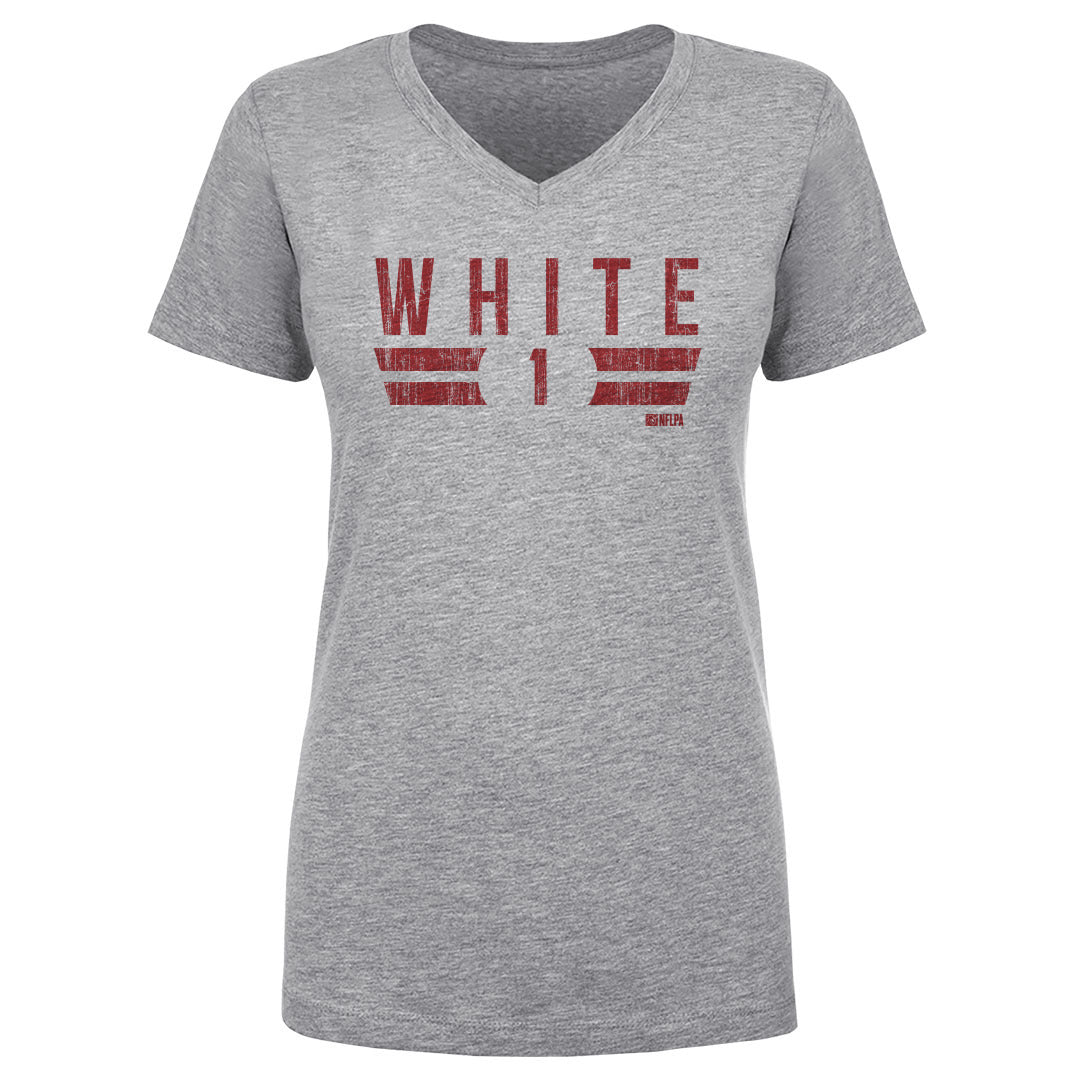 Rachaad White Women's V-Neck T-Shirt | 500 LEVEL