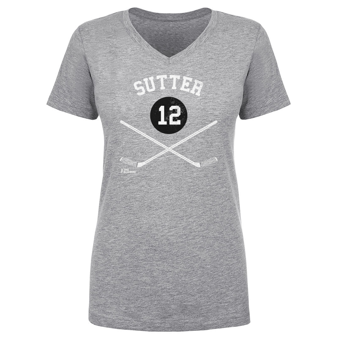 Brent Sutter Women's V-Neck T-Shirt | 500 LEVEL